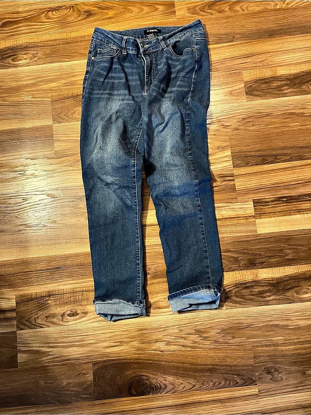 d.jeans Straight Leg Jeans Blue Size 6
